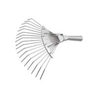 Веерные грабли без черенка 20 зубьев СИБРТЕХ